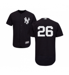 Mens New York Yankees 26 DJ LeMahieu Navy Blue Alternate Flex Base Authentic Collection Baseball Jersey Mens New York Yankees 26 DJ LeMahieu Navy Blue Alternate Flex Base Authentic Collection Baseball Jersey