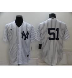 Men's New York Yankees #51 Bernie Williams White Cool Base Stitched Baseball Jersey Men's New York Yankees #51 Bernie Williams White Cool Base Stitched Baseball Jersey
