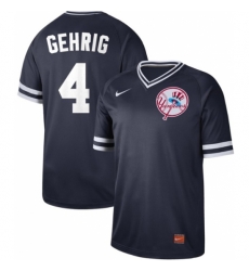 Mens Nike New York Yankees 4 Lou Gehrig Navy Authentic Cooperstown Collection Stitched Baseball Jerse Mens Nike New York Yankees 4 Lou Gehrig Navy Authentic Cooperstown Collection Stitched Baseball Jerse