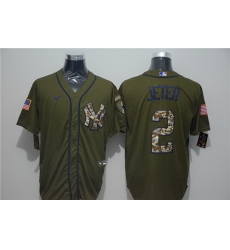 Yankees 2 Derek Jeter Olive 2020 Nike Cool Base Jersey Yankees 2 Derek Jeter Olive 2020 Nike Cool Base Jersey