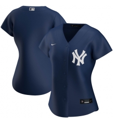 New York Yankees Nike Women Alternate 2020 MLB Team Jersey Navy New York Yankees Nike Women Alternate 2020 MLB Team Jersey Navy