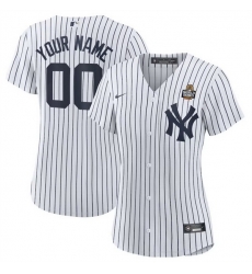 Women New York Yankees Active Player Custom White 2024 World Series Cool Base Stitched Baseball Jersey Women New York Yankees Active Player Custom White 2024 World Series Cool Base Stitched Baseball Jersey