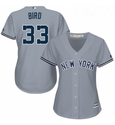 Womens Majestic New York Yankees 33 Greg Bird Authentic Grey Road MLB Jersey Womens Majestic New York Yankees 33 Greg Bird Authentic Grey Road MLB Jersey