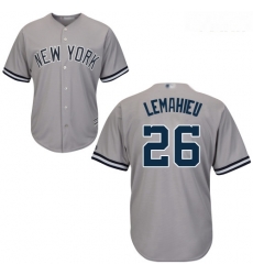 Yankees #26 DJ LeMahieu Grey Cool Base Stitched Youth Baseball Jersey Yankees #26 DJ LeMahieu Grey Cool Base Stitched Youth Baseball Jersey