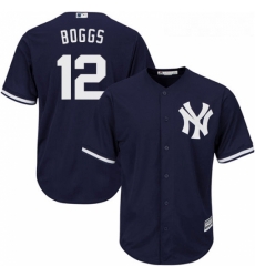 Youth Majestic New York Yankees 12 Wade Boggs Replica Navy Blue Alternate MLB Jersey Youth Majestic New York Yankees 12 Wade Boggs Replica Navy Blue Alternate MLB Jersey