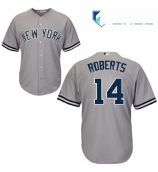 Youth Majestic New York Yankees 14 Brian Roberts Authentic Grey Road MLB Jersey Youth Majestic New York Yankees 14 Brian Roberts Authentic Grey Road MLB Jersey