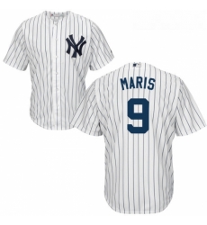 Youth Majestic New York Yankees 9 Roger Maris Replica White Home MLB Jersey Youth Majestic New York Yankees 9 Roger Maris Replica White Home MLB Jersey