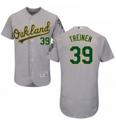 Mens Majestic Oakland Athletics 39 Blake Treinen Grey Road Flex Base Authentic Collection MLB Jersey Mens Majestic Oakland Athletics 39 Blake Treinen Grey Road Flex Base Authentic Collection MLB Jersey