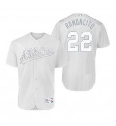Oakland Athletics Ramon Laureano Ramoncito White 2019 Players Weekend MLB Jersey Oakland Athletics Ramon Laureano Ramoncito White 2019 Players Weekend MLB Jersey