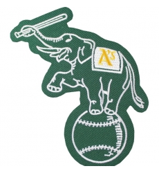 Women Oakland Athletics Elephant On Ball Jersey Sleeve Patch Biaog Women Oakland Athletics Elephant On Ball Jersey Sleeve Patch Biaog