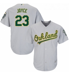 Youth Majestic Oakland Athletics 23 Matt Joyce Authentic Grey Road Cool Base MLB Jersey Youth Majestic Oakland Athletics 23 Matt Joyce Authentic Grey Road Cool Base MLB Jersey