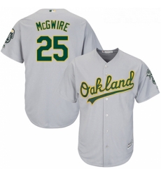 Youth Majestic Oakland Athletics 25 Mark McGwire Authentic Grey Road Cool Base MLB Jersey Youth Majestic Oakland Athletics 25 Mark McGwire Authentic Grey Road Cool Base MLB Jersey