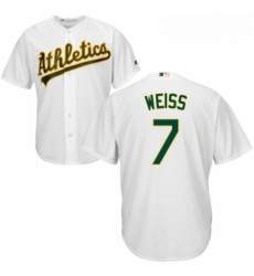 Youth Majestic Oakland Athletics 7 Walt Weiss Replica White Home Cool Base MLB Jersey Youth Majestic Oakland Athletics 7 Walt Weiss Replica White Home Cool Base MLB Jersey