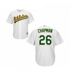 Youth Oakland Athletics 26 Matt Chapman Replica White Home Cool Base Baseball Jersey Youth Oakland Athletics 26 Matt Chapman Replica White Home Cool Base Baseball Jersey