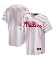 Men Philadelphia Phillies Blank White 2022 World Series Cool Base Stitched Baseball Jersey Men Philadelphia Phillies Blank White 2022 World Series Cool Base Stitched Baseball Jersey