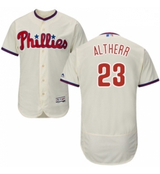 Mens Majestic Philadelphia Phillies 23 Aaron Altherr Cream Flexbase Authentic Collection MLB Jersey Mens Majestic Philadelphia Phillies 23 Aaron Altherr Cream Flexbase Authentic Collection MLB Jersey