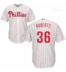 Mens Majestic Philadelphia Phillies 36 Robin Roberts Replica WhiteRed Strip Home Cool Base MLB Jersey Mens Majestic Philadelphia Phillies 36 Robin Roberts Replica WhiteRed Strip Home Cool Base MLB Jersey