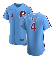Philadelphia Phillies 4 Scott Kingery Men Nike Light Blue Alternate 2020 Authentic Player MLB Jersey Philadelphia Phillies 4 Scott Kingery Men Nike Light Blue Alternate 2020 Authentic Player MLB Jersey