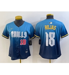Women Philadelphia Phillies 18 Johan Rojas Blue 2024 City Connect Limited Stitched jerseys 2 Women Philadelphia Phillies 18 Johan Rojas Blue 2024 City Connect Limited Stitched jerseys 2