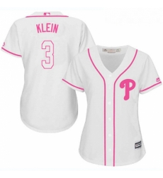 Womens Majestic Philadelphia Phillies 3 Chuck Klein Replica White Fashion Cool Base MLB Jersey Womens Majestic Philadelphia Phillies 3 Chuck Klein Replica White Fashion Cool Base MLB Jersey
