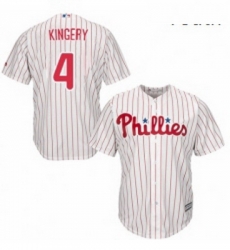 Youth Majestic Philadelphia Phillies 4 Scott Kingery Authentic WhiteRed Strip Home Cool Base MLB Jersey Youth Majestic Philadelphia Phillies 4 Scott Kingery Authentic WhiteRed Strip Home Cool Base MLB Jersey