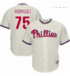 Youth Majestic Philadelphia Phillies 75 Francisco Rodriguez Replica Cream Alternate Cool Base MLB Jersey Youth Majestic Philadelphia Phillies 75 Francisco Rodriguez Replica Cream Alternate Cool Base MLB Jersey