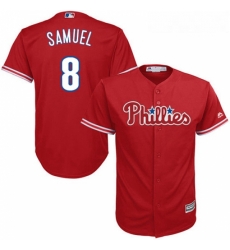 Youth Majestic Philadelphia Phillies 8 Juan Samuel Authentic Red Alternate Cool Base MLB Jersey Youth Majestic Philadelphia Phillies 8 Juan Samuel Authentic Red Alternate Cool Base MLB Jersey