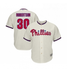 Youth Philadelphia Phillies 30 David Robertson Replica Cream Alternate Cool Base Baseball Jersey Youth Philadelphia Phillies 30 David Robertson Replica Cream Alternate Cool Base Baseball Jersey