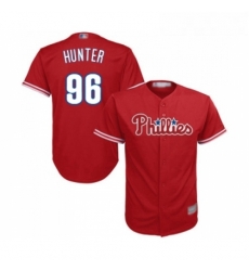 Youth Philadelphia Phillies 96 Tommy Hunter Replica Red Alternate Cool Base Baseball Jersey Youth Philadelphia Phillies 96 Tommy Hunter Replica Red Alternate Cool Base Baseball Jersey