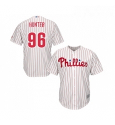 Youth Philadelphia Phillies 96 Tommy Hunter Replica White Red Strip Home Cool Base Baseball Jersey Youth Philadelphia Phillies 96 Tommy Hunter Replica White Red Strip Home Cool Base Baseball Jersey
