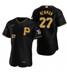 Men Pittsburgh Pirates 27 Kevin Newman Black Flex Base Stitched MLB jersey Men Pittsburgh Pirates 27 Kevin Newman Black Flex Base Stitched MLB jersey