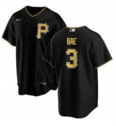 Men Pittsburgh Pirates Ji Hwan Bae #3 Nike Black Stitched MLB Cool Base Jersey Men Pittsburgh Pirates Ji Hwan Bae #3 Nike Black Stitched MLB Cool Base Jersey