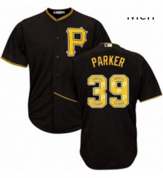 Mens Majestic Pittsburgh Pirates 39 Dave Parker Authentic Black Team Logo Fashion Cool Base MLB Jersey Mens Majestic Pittsburgh Pirates 39 Dave Parker Authentic Black Team Logo Fashion Cool Base MLB Jersey