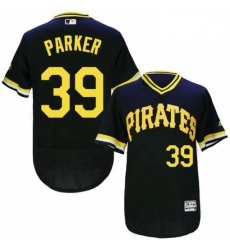 Mens Majestic Pittsburgh Pirates 39 Dave Parker Black Flexbase Authentic Collection Cooperstown MLB Jersey Mens Majestic Pittsburgh Pirates 39 Dave Parker Black Flexbase Authentic Collection Cooperstown MLB Jersey
