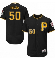 Mens Majestic Pittsburgh Pirates 50 Jameson Taillon Black Alternate Flex Base Authentic Collection MLB Jersey Mens Majestic Pittsburgh Pirates 50 Jameson Taillon Black Alternate Flex Base Authentic Collection MLB Jersey