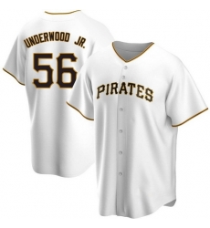 Men's Nike Pittsburgh Pirates #56 Duane Underwood Jr. White Stitched Baseball Jersey Men's Nike Pittsburgh Pirates #56 Duane Underwood Jr. White Stitched Baseball Jersey