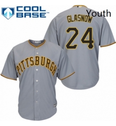 Youth Majestic Pittsburgh Pirates 24 Tyler Glasnow Authentic Grey Road Cool Base MLB Jersey Youth Majestic Pittsburgh Pirates 24 Tyler Glasnow Authentic Grey Road Cool Base MLB Jersey
