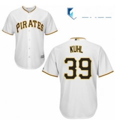 Youth Majestic Pittsburgh Pirates 39 Chad Kuhl Authentic White Home Cool Base MLB Jersey Youth Majestic Pittsburgh Pirates 39 Chad Kuhl Authentic White Home Cool Base MLB Jersey