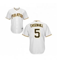Youth Pittsburgh Pirates 5 Lonnie Chisenhall Replica White Home Cool Base Baseball Jersey Youth Pittsburgh Pirates 5 Lonnie Chisenhall Replica White Home Cool Base Baseball Jersey