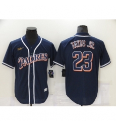 Men San Diego Padres 23 Fernando Tatis Jr Navy Nike 2021 Jersey Men San Diego Padres 23 Fernando Tatis Jr Navy Nike 2021 Jersey
