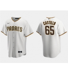 Men San Diego Padres 65 Jos E9 Castillo White Cool Base Stitched Jersey Men San Diego Padres 65 Jos E9 Castillo White Cool Base Stitched Jersey