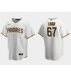 Men San Diego Padres 67 Seth Lugo White Cool Base Stitched Jersey Men San Diego Padres 67 Seth Lugo White Cool Base Stitched Jersey