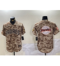 Men San Diego Padres Tan Camo Team Big Logo Cool Base Stitched Baseball Jersey Men San Diego Padres Tan Camo Team Big Logo Cool Base Stitched Baseball Jersey
