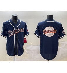 Men San Diego Padres Tan Team Big Logo Navy 1998 World Series Cool Base Stitched Baseball Jersey Men San Diego Padres Tan Team Big Logo Navy 1998 World Series Cool Base Stitched Baseball Jersey