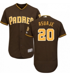 Mens Majestic San Diego Padres 20 Carlos Asuaje Brown Alternate Flex Base Authentic Collection MLB Jersey Mens Majestic San Diego Padres 20 Carlos Asuaje Brown Alternate Flex Base Authentic Collection MLB Jersey