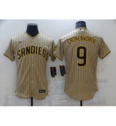 Women Nike San Diego Padres 9 Jake Cronenworth Sand Brown 2021 Road Player Jersey Women Nike San Diego Padres 9 Jake Cronenworth Sand Brown 2021 Road Player Jersey