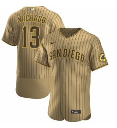 Toddler Nike San Diego Padres 13 Manny Machado Men Nike Tan Brown Flex Base Alternate Player Jersey Toddler Nike San Diego Padres 13 Manny Machado Men Nike Tan Brown Flex Base Alternate Player Jersey