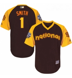 Youth Majestic San Diego Padres 1 Ozzie Smith Authentic Brown 2016 All Star National League BP Cool Base Cool Base MLB Jersey Youth Majestic San Diego Padres 1 Ozzie Smith Authentic Brown 2016 All Star National League BP Cool Base Cool Base MLB Jersey