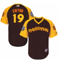 Youth Majestic San Diego Padres 19 Tony Gwynn Authentic Brown 2016 All Star National League BP Cool Base Cool Base MLB Jersey Youth Majestic San Diego Padres 19 Tony Gwynn Authentic Brown 2016 All Star National League BP Cool Base Cool Base MLB Jersey