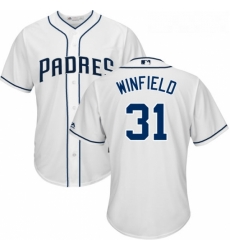 Youth Majestic San Diego Padres 31 Dave Winfield Replica White Home Cool Base MLB Jersey Youth Majestic San Diego Padres 31 Dave Winfield Replica White Home Cool Base MLB Jersey